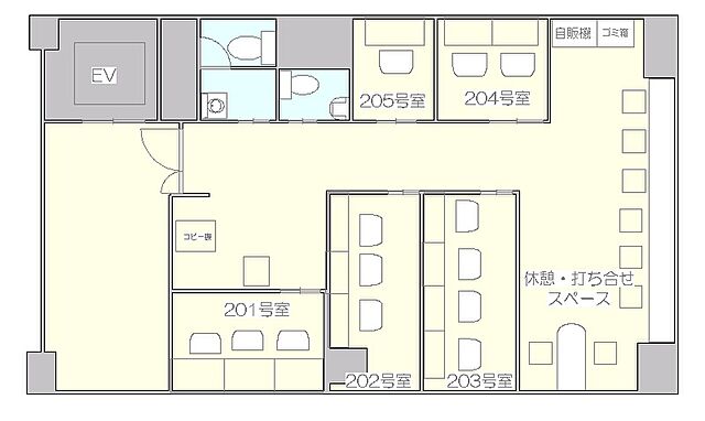 ホームズ 横須賀第8ビル 東京シナジーオフィス 2階 3の賃貸事務所 物件番号 取扱い不動産会社 株式会社サンライズ