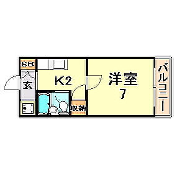 コーポアガペ 306｜兵庫県神戸市東灘区深江本町３丁目(賃貸マンション1K・3階・22.00㎡)の写真 その2