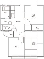 間取図画像 3DK