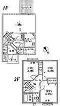 芦野タウンハウス 303 ｜ 北海道釧路市芦野2丁目（賃貸一戸建3LDK・--・99.78㎡） その2