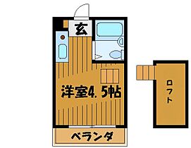 東京都国分寺市東恋ヶ窪３丁目（賃貸アパート1R・1階・10.00㎡） その2