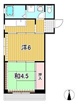 飯嶋ビル 302 ｜ 茨城県日立市大みか町２丁目（賃貸アパート2K・3階・33.55㎡） その2