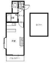 ウィステリア  ｜ 長崎県長崎市白鳥町（賃貸アパート1R・2階・18.06㎡） その2