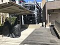 バイク置場です...
