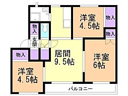 レジデンス美唄 2階