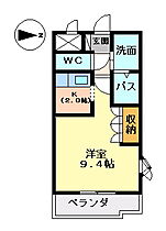 グリーングラス 201 ｜ 栃木県下都賀郡壬生町大師町（賃貸アパート1K・2階・29.75㎡） その2