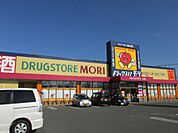 ドラッグストアモリ 津福店（432m）