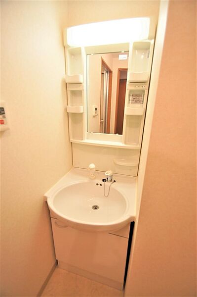 画像18:人気のシャワー付き洗面化粧台です。