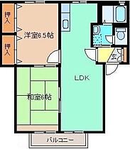 パストラル桐生 202 ｜ 群馬県桐生市川内町5丁目131-5（賃貸アパート2LDK・2階・54.72㎡） その2