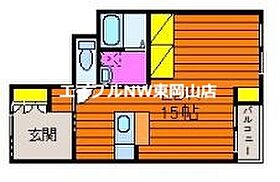 CLAIR　SAI  ｜ 岡山県岡山市中区さい東町2丁目（賃貸アパート1R・1階・40.00㎡） その2