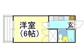 サンレック中井 405号室 ｜ 岡山県岡山市中区中井453-9（賃貸マンション1K・4階・19.82㎡） その2