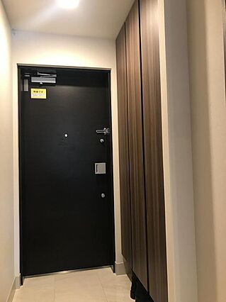玄関になります...