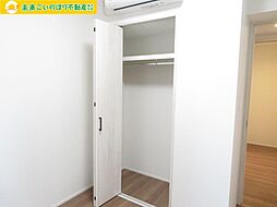 [収納] 各居室には十分な収納スペースを確保。お部屋全体を広々と使うことができます。