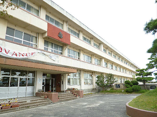 画像19:日立市立久慈中学校（1151m）