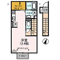 ラスールA 203 ｜ 福井県大飯郡おおい町本郷148字西瀬崎1番1（賃貸マンション1R・2階・38.38㎡） その2