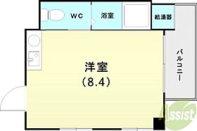 甲柔館アパート  ｜ 兵庫県神戸市東灘区御影郡家1丁目（賃貸マンション1R・4階・18.06㎡） その2