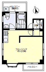間取図画像 ワンルーム