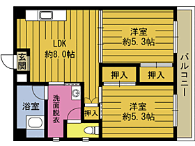 新湊ビル 503 ｜ 大分県大分市生石４丁目（賃貸マンション2LDK・5階・45.07㎡） その2