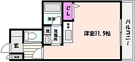 兵庫県神戸市東灘区住吉宮町３丁目（賃貸マンション1R・4階・29.37㎡） その2