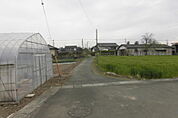 入っていく道路
