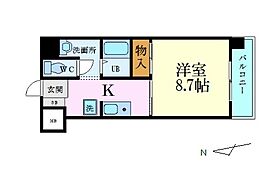 アーバンハート大手町 ６０２ ｜ 広島県広島市中区大手町４丁目3-16（賃貸マンション1K・6階・30.20㎡） その2