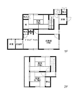 間取り 和歌山市大谷　中古戸建