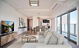 プラウドタワー名古屋栄 17階3LDKのリビング/ダイニング