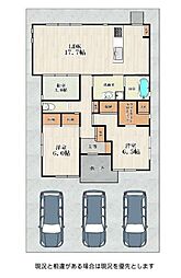 和歌山市梅原　中古戸建 2LDKの間取り