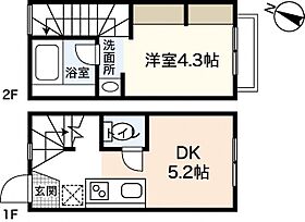 ヴィラ・フェリシア  ｜ 広島県広島市東区戸坂くるめ木２丁目（賃貸アパート1DK・1階・23.97㎡） その2