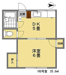 コーポ立花 1階