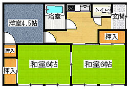 野州平川駅 5.0万円