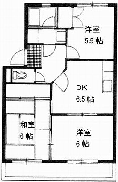ラフォーレ西沢 １０３号｜愛知県豊川市御油町西沢(賃貸アパート3DK・1階・52.23㎡)の写真 その2
