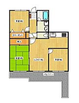 香川県高松市茜町（賃貸マンション3LDK・11階・62.27㎡） その2