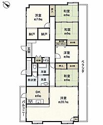 間取図画像 5SLDK