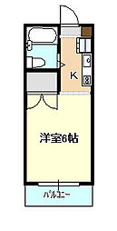 間取図画像 1K