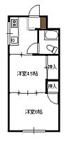 谷コーポ（2K） 201号 ｜ 宮崎県宮崎市吾妻町56-1（賃貸アパート2K・2階・28.98㎡） その2