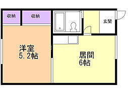 ピースコーポ 1階