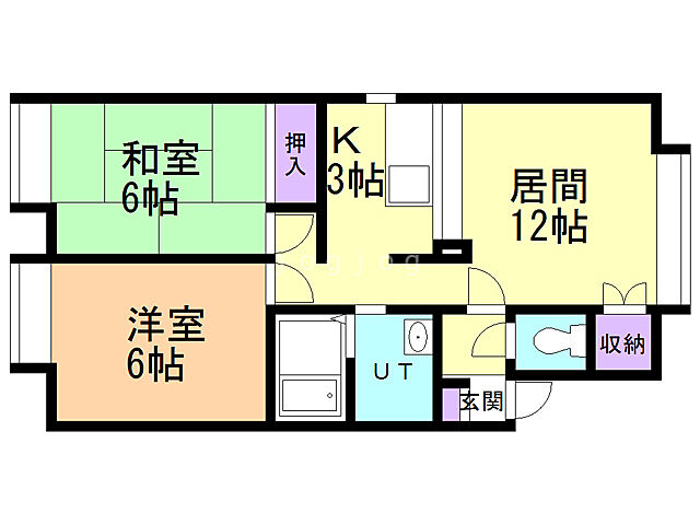 ホームズ でお部屋探し ラ コニファー 2階 2 2ldk 賃料5 6万円 53 46 賃貸アパート住宅情報 物件番号 取扱い不動産会社 株式会社常口アトム 札幌南平岸支店