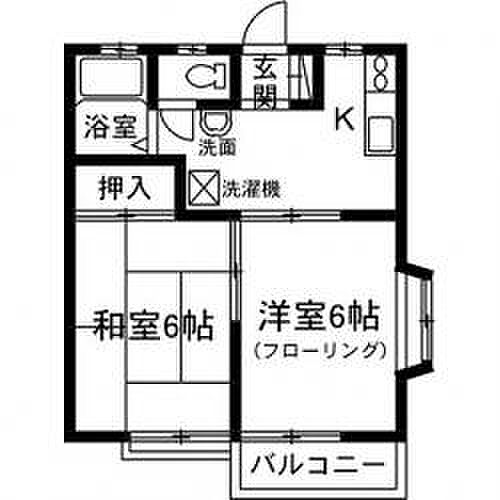 ファミール A101｜群馬県前橋市下大島町(賃貸アパート2SK・1階・34.60㎡)の写真 その2