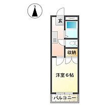 アーツピア 205 ｜ 三重県津市一身田上津部田（賃貸マンション1K・2階・21.11㎡） その2