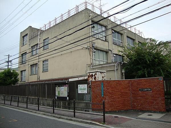 画像22:大阪市立瓜破中学校まで387m