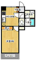 間取図画像 1DK