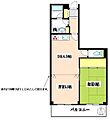 西調布パークハウス3階10.7万円
