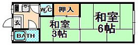 小西文化  ｜ 兵庫県伊丹市西台3丁目（賃貸アパート2K・2階・30.00㎡） その2