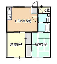 岡山県倉敷市玉島３丁目（賃貸アパート2LDK・2階・46.37㎡） その2