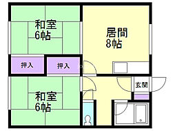 とん田東町コーポ 1階