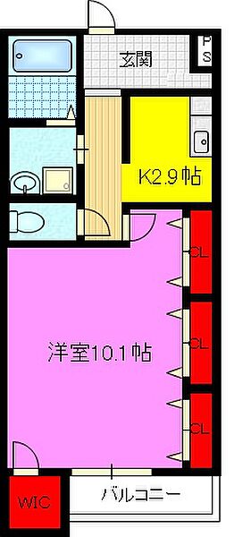 Fuji espace heureux １０５｜大阪府東大阪市新庄２丁目(賃貸アパート1K・1階・41.25㎡)の写真 その2