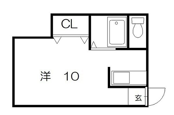 吉島アパート ｜広島県広島市中区吉島東1丁目(賃貸アパート1R・2階・20.00㎡)の写真 その2