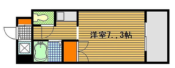 広島県広島市南区西旭町(賃貸マンション1K・3階・21.60㎡)の写真 その2