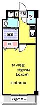 千葉県千葉市花見川区幕張本郷1丁目（賃貸マンション1K・4階・27.62㎡） その2